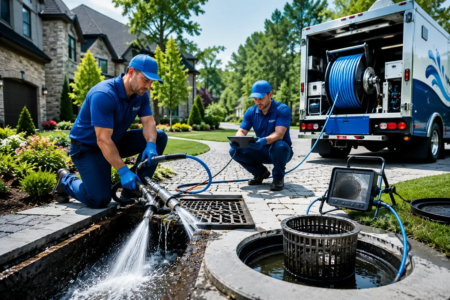 Local outdoor drain cleaning professionals in Tye, TX