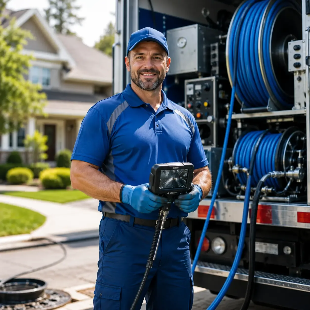 Local outdoor drain cleaning specialists in Tye, TX